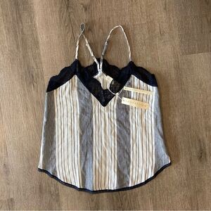 Love Stitch Striped Tank S EUC